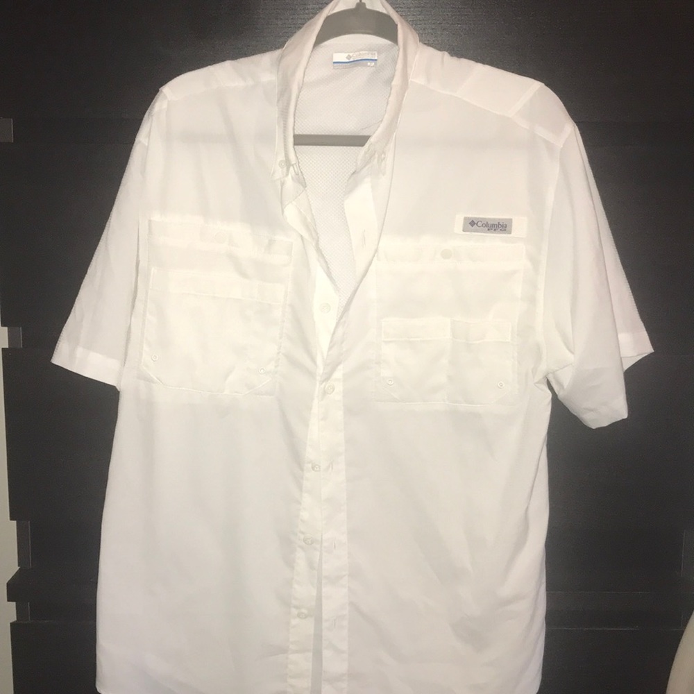 Columbia PFG Short sleeve button up shirt